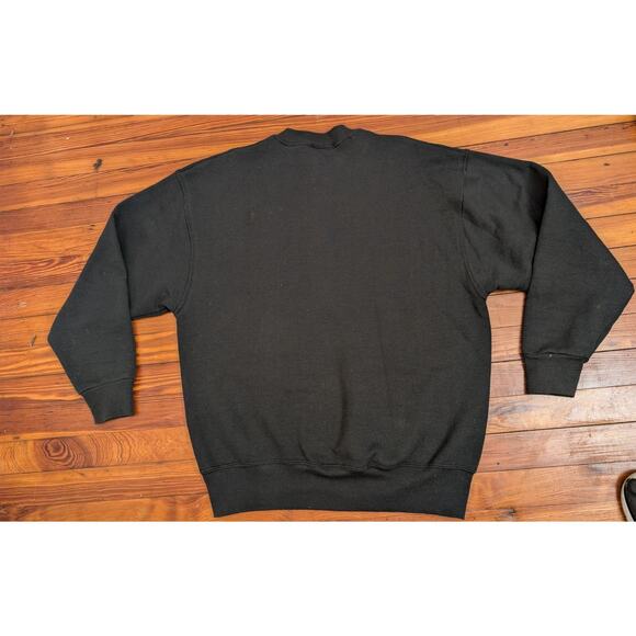 Cheers VTG 1995 Fruit Of The Loom Mens Large Black Crewneck - Picture 4 of 6